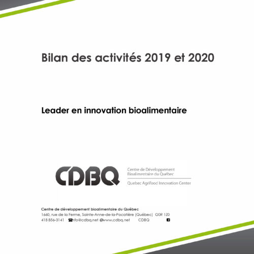 Le CDBQ publie son bilan des activités 2019-2020 157