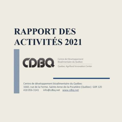 Rapport des activités 2021 5