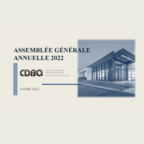 Assemblée générale annuelle 2022 13